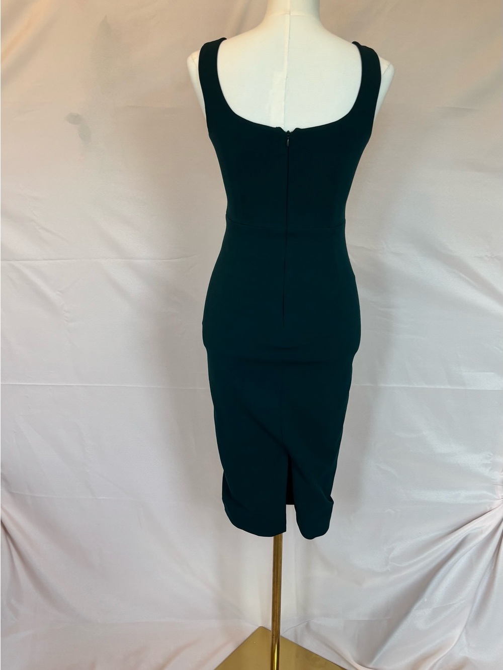 Dress the Population Teal Sculpted Sweetheart Midi Dress - Picture 5 of 6